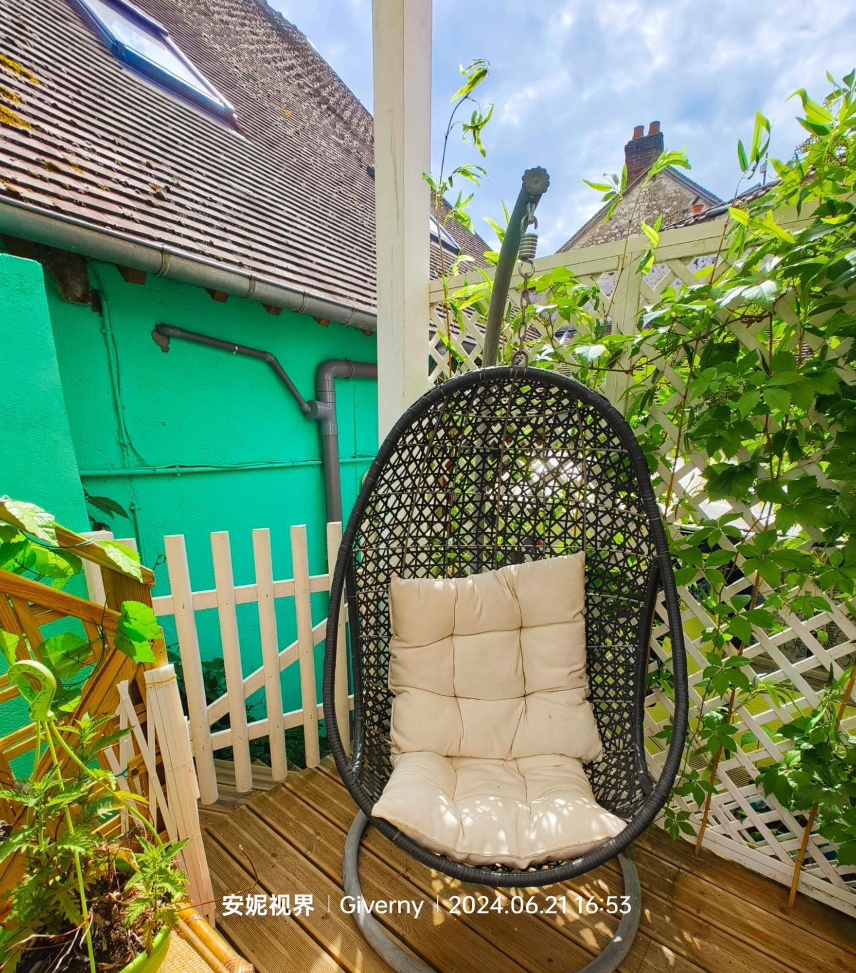 Bed and Breakfast Le Coin Des Artistes Giverny Exteriér fotografie